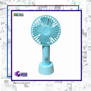 One Piece Abanico de mano recargable con luces