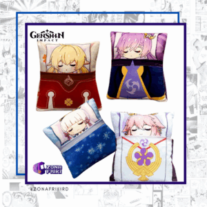 Genshin Impact Almohadas Kawaii