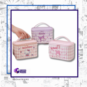 Makeup Bag de Kuromi My Melody Hello Kitty