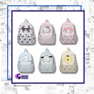 Mochilas Kuromi, my melody, hello kitty